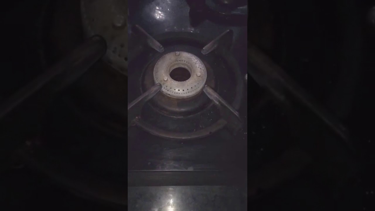 How to turn on the gas. In slow motion. YouTube