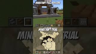 Minecraft Full Version VS Minecraft Trial screenshot 5