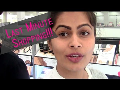 Vlog : Last Minute Shopping | 27 January 2017 | Kavya K - YouTube