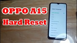OPPO A15 Hardreset / Factory Reset | OPPO A15 Wipe Data Reset | How To Hard Reset OPPO A15