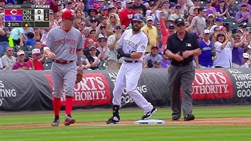 CIN@COL: Paulsen opens scoring with a two-run triple