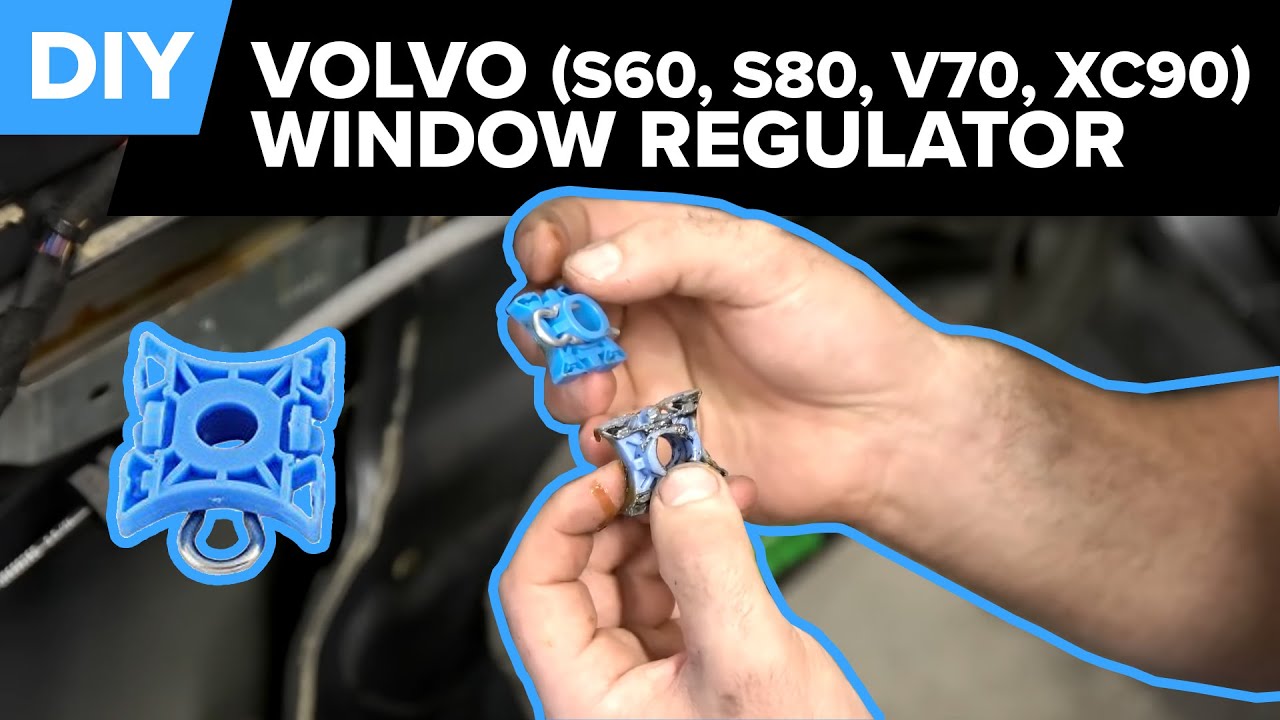 Set of 4 Window Regulator Roller For Saab 9-5 9-3 900 & Volvo 850 S70 V70 1993+