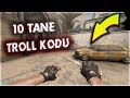 ARKADAŞLARINIZI TROLLEYECEĞİNİZ 10 CSGO KOMUTU!!!