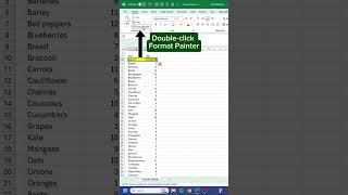 Easy Excel Formatting Tricks