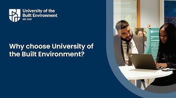 Why choose University of the Built Environment?