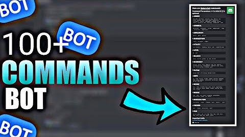 all in one Bot discord | Make your own discord bot 100+ commands on Replit | Under 2 minutes
