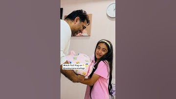 @rishabhnarulavlogs 👈Full Vlog❤️ #samayranarula #newbaby #short #shorts #BigSister #littlebrother