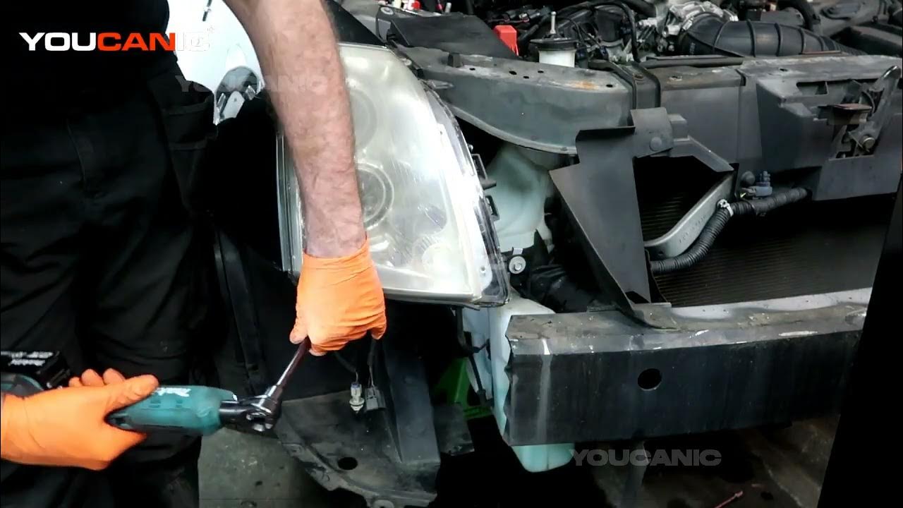 2005-2011 Cadillac STS - Headlight Assembly Replacement - YouTube