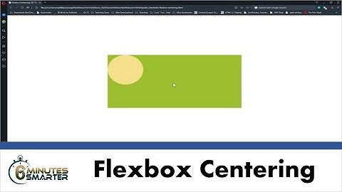 Use CSS Flexbox to Vertically and Horizontally Center Block Elements