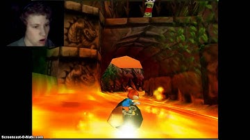 LAVA BOARDING  - Conker