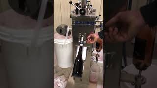 Sparkling Wine Methode Champenoise Disgorging