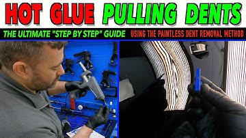 HOW TO GLUE PULL A CAR DENT! | Full Tutorial On Hot Glue | PDR | GPR