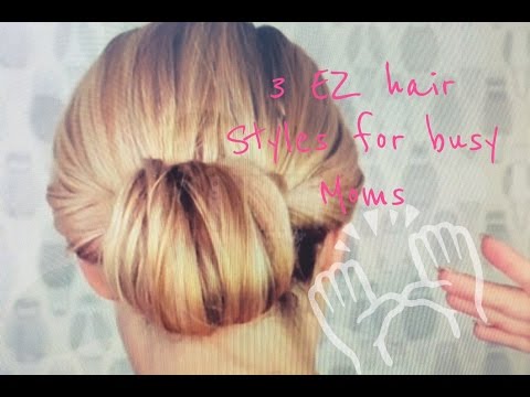 How To 3 Easy Hair Styles For Busy Moms Elle Leary Artistry