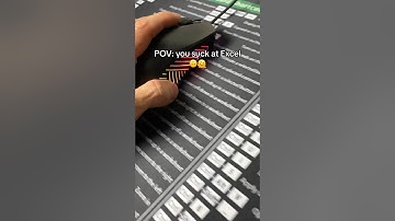 Say goodbye to Excel frustrations📈💻💪#excel #exceltips #learnexcel #mousepad