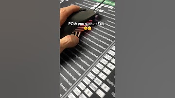 Say goodbye to Excel frustrations📈💻💪#excel #exceltips #learnexcel #mousepad