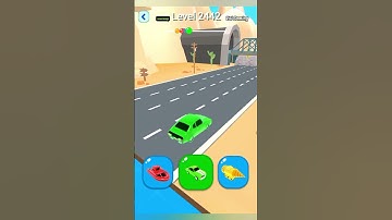 Shape-Shifting 2 GAMEPLAY Walkthrough BeamNg drive  Level No -2442 Car Racing #Shorts #ShapeShifting