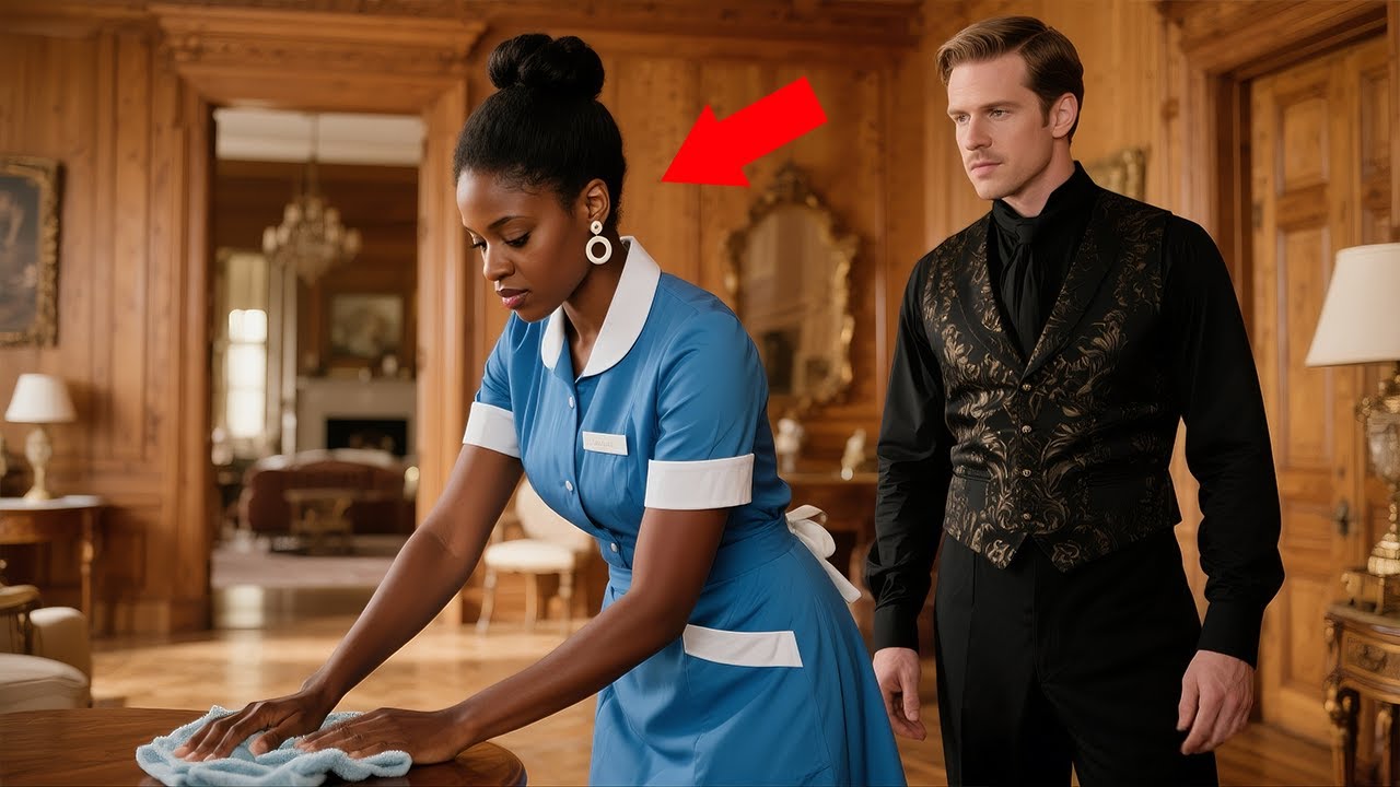 Black Woman Went to a Luxury Mansion to Clean—And Found Her Childhood Crush, Now a Millionaire