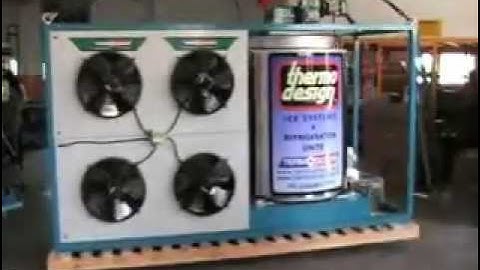 10 ton/day flake ice maker