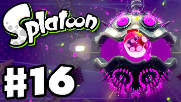 Splatoon - Gameplay Walkthrough Part 16 - The Rampaging Octowhirl! (Nintendo Wii U)