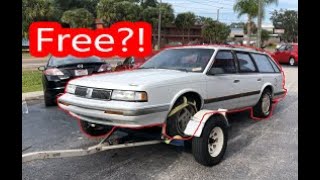 I Got A Free Car On Facebook (Cutlass Ciera Wagon)