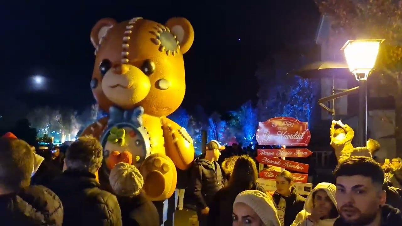 Pueblo de Navidad en Cartes 2025 (Noche)