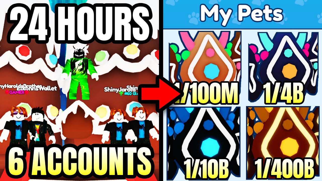 Мне вылупилось более 6 000 000 пряничных яиц, и мне невероятно повезло (Roblox)