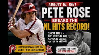 When Pete Rose Shattered a Legendary Record