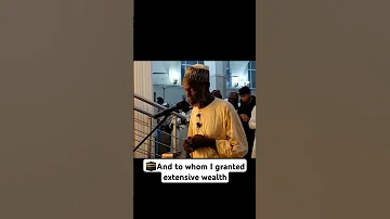 Surah Al Muddaththir Verse 12 Sheikh Abdullah Gwani Getso Beautiful Tilawat 