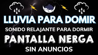 Sonido de Lluvia y Truenos en Techo, Suena de lluvia para dormir⛈ Lluvia en el techo con truenos