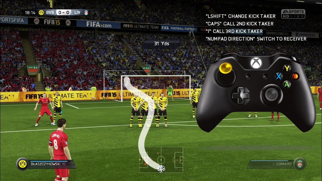 Как бить сильно в фифе. FIFA 15 Xbox 360. FIFA 15 ps3. Мяч ФИФА. FIFA 2015 Xbox 360 управление.