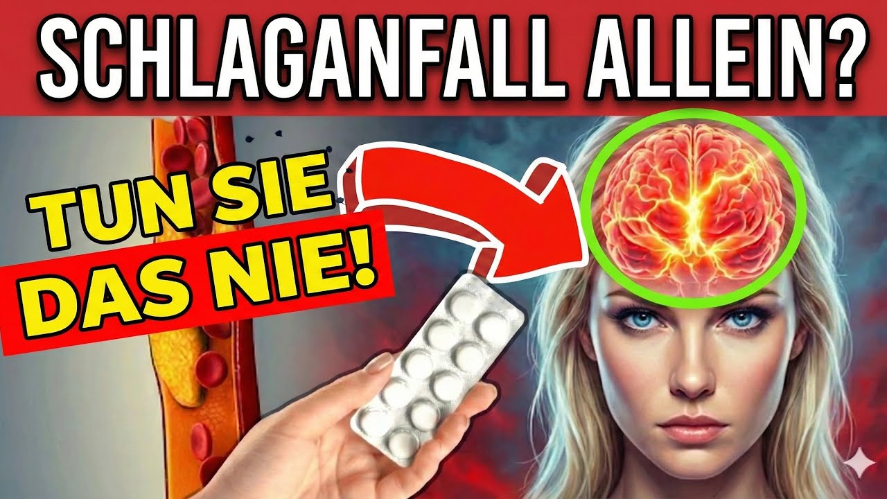 10 Sekunden, um einen SCHLAGANFALL zu ÜBERLEBEN! Tödlicher Fehler Nr. 1 (Sofort absetzen)