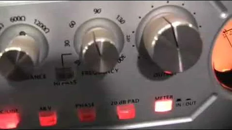 The new MPA-201 MikTek Microphone Preamplifier at NAMM 2010