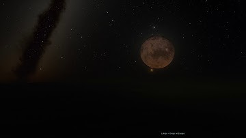 SpaceEngine: Solar Eclipse Timelapse