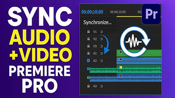 How to Sync Multiple Audio & Video Clips in Premiere Pro Easy Method!
