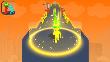 Giant Rush Runner 3D - Mobile Game IOS Android All Levels Gameplay Level 4-6