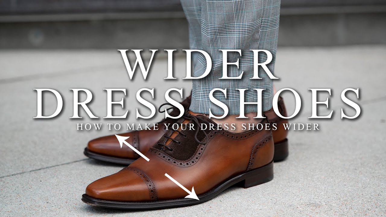 How to Make Your Dress Shoes Wider and Stretch Your Shoes - YouTube