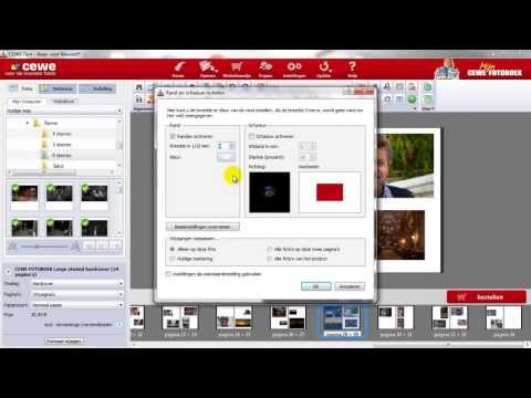 Fotoalbum.nl | Randen en schaduwen toevoegen