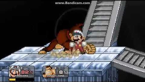Super Smash Super Smash Flash 2 - v0.9 Battle #2 Mario vs Donkey Kong
