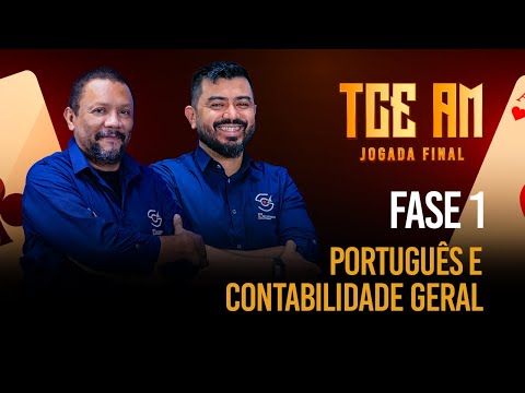 #TCE-AM JOGADA FINAL - FASE 1: PORTUGUÊS E CONT. GERAL|PROFESSOR EDSON BOTELHO E ADRIANO GUIMARÃES - #TCE-AM JOGADA FINAL - FASE 1: PORTUGUÊS E CONT. GERAL|PROFESSOR EDSON BOTELHO E ADRIANO GUIMARÃES