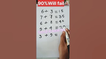 ✍️I.Q test Math #shorts #youtubeshorts #maths