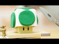 LEGO super mario StopMotion cooking 「1up mushroom cream spaghetti」レゴマリオの不思議な料理「１UPキノコクリームスパゲッティ」