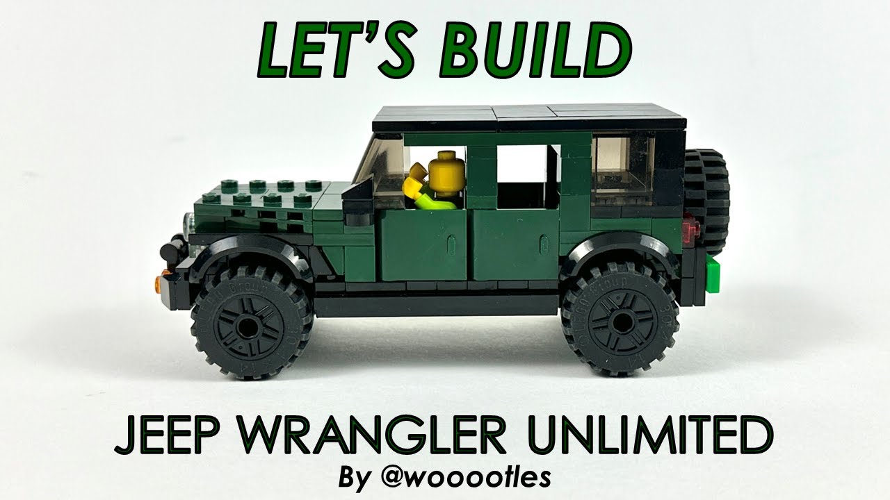 The Jeep Wrangler Is Now Available In LEGO Form for Fifty Bucks
