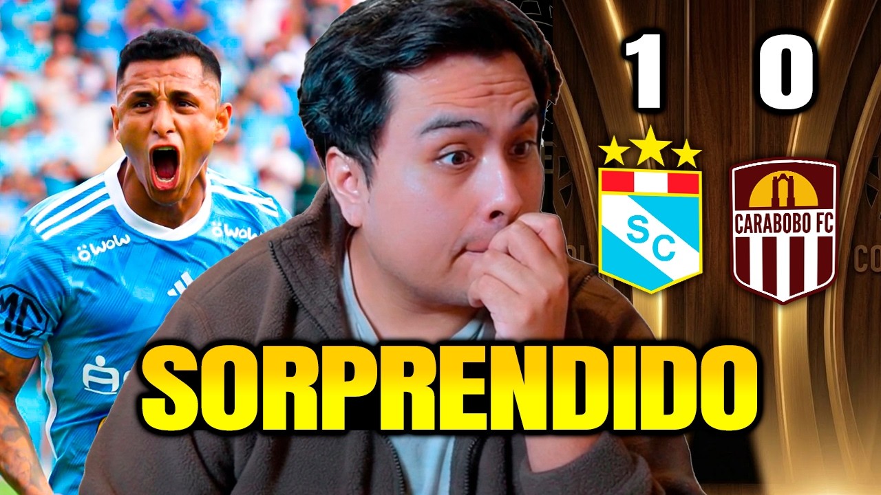 Cristal venció a Carabobo (1-0) Copa Libertadores