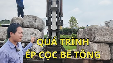 QUÁ TRÌNH ÉP CỌC BÊ TÔNG LƯU Ý KHI XÂY NHÀ ( NHÀ ANH SANG KIÊN GIANG TẬP 2 )
