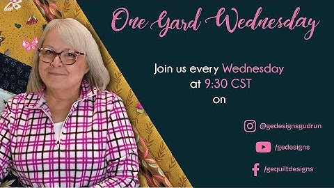 One Yard Wednesday  #25 August 2, 2023