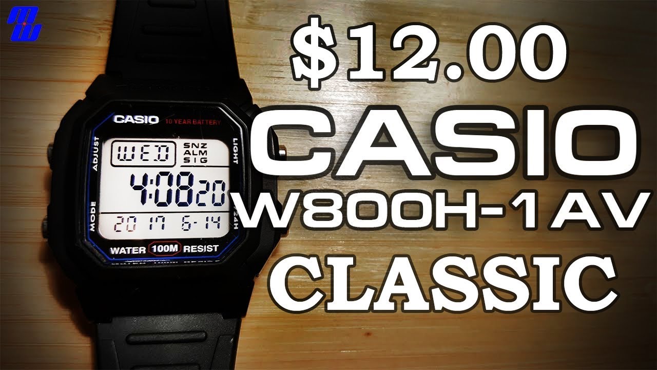 casio w800h