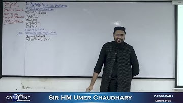 CAF 1 Sir Umer Lecture 24 a1