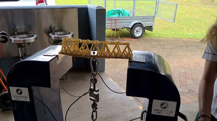 2022 Spaghetti Bridge Competition - Bridge Test
