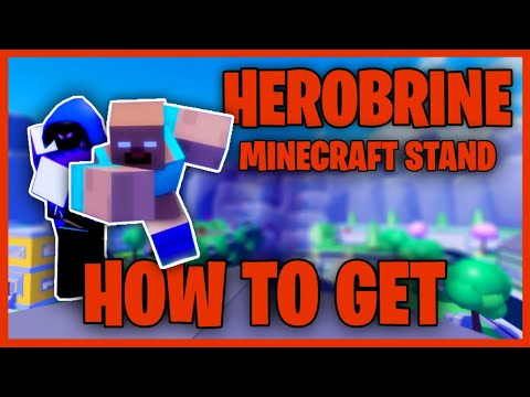 Minecraft stand) Herobrine showcase! [Stands Awakening] 