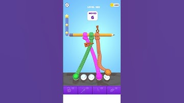 Tangle master 3D / New Android game play #580 #shorts